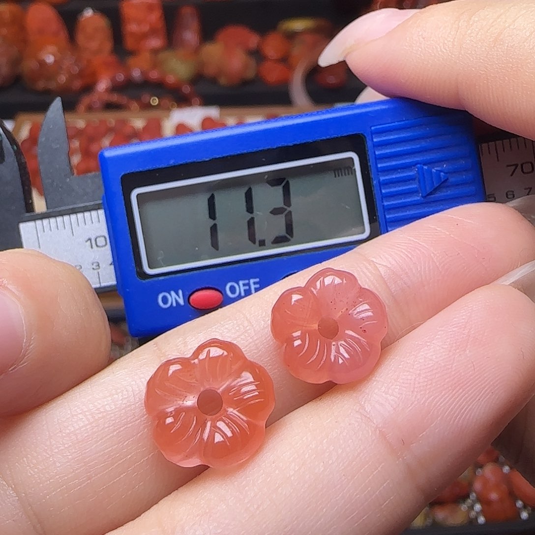 南红玛瑙未镶嵌吊坠(不含链)