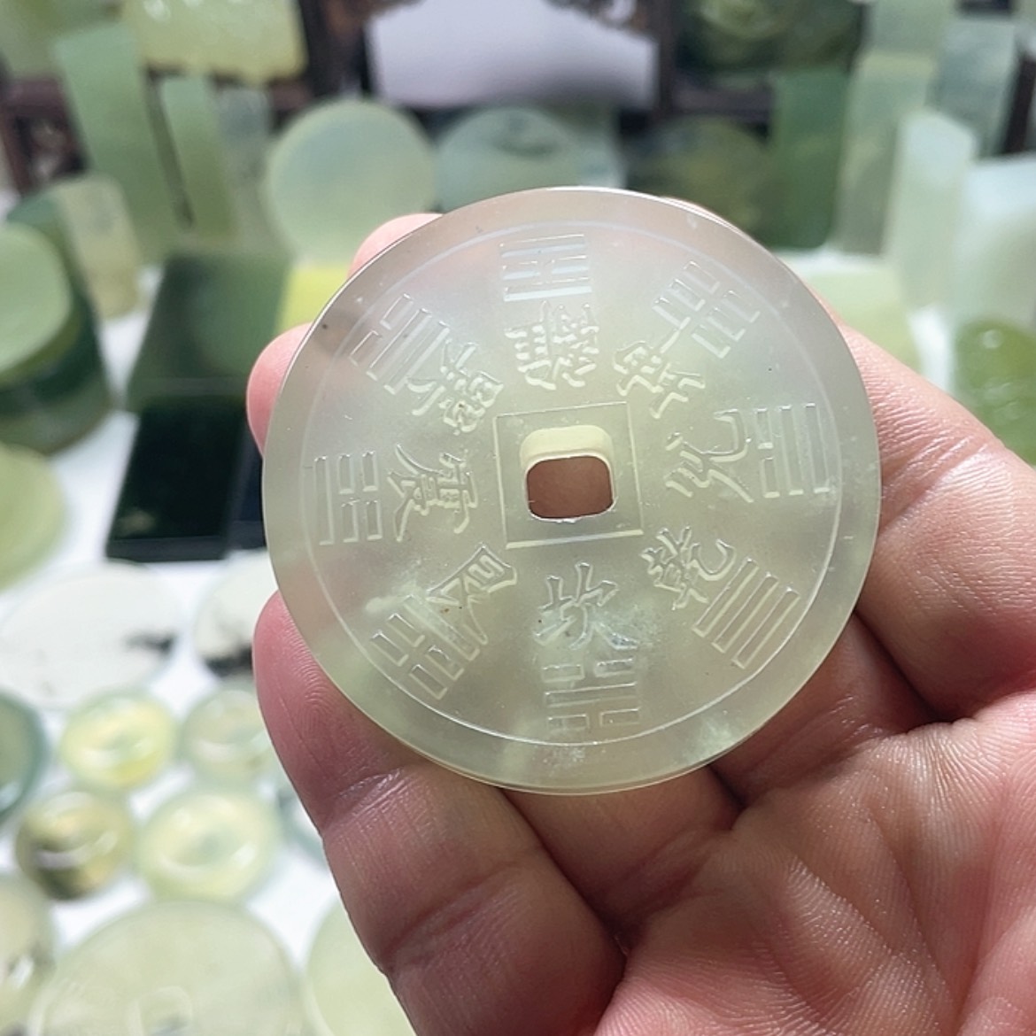 【闪购商品】岫玉手把件未镶嵌