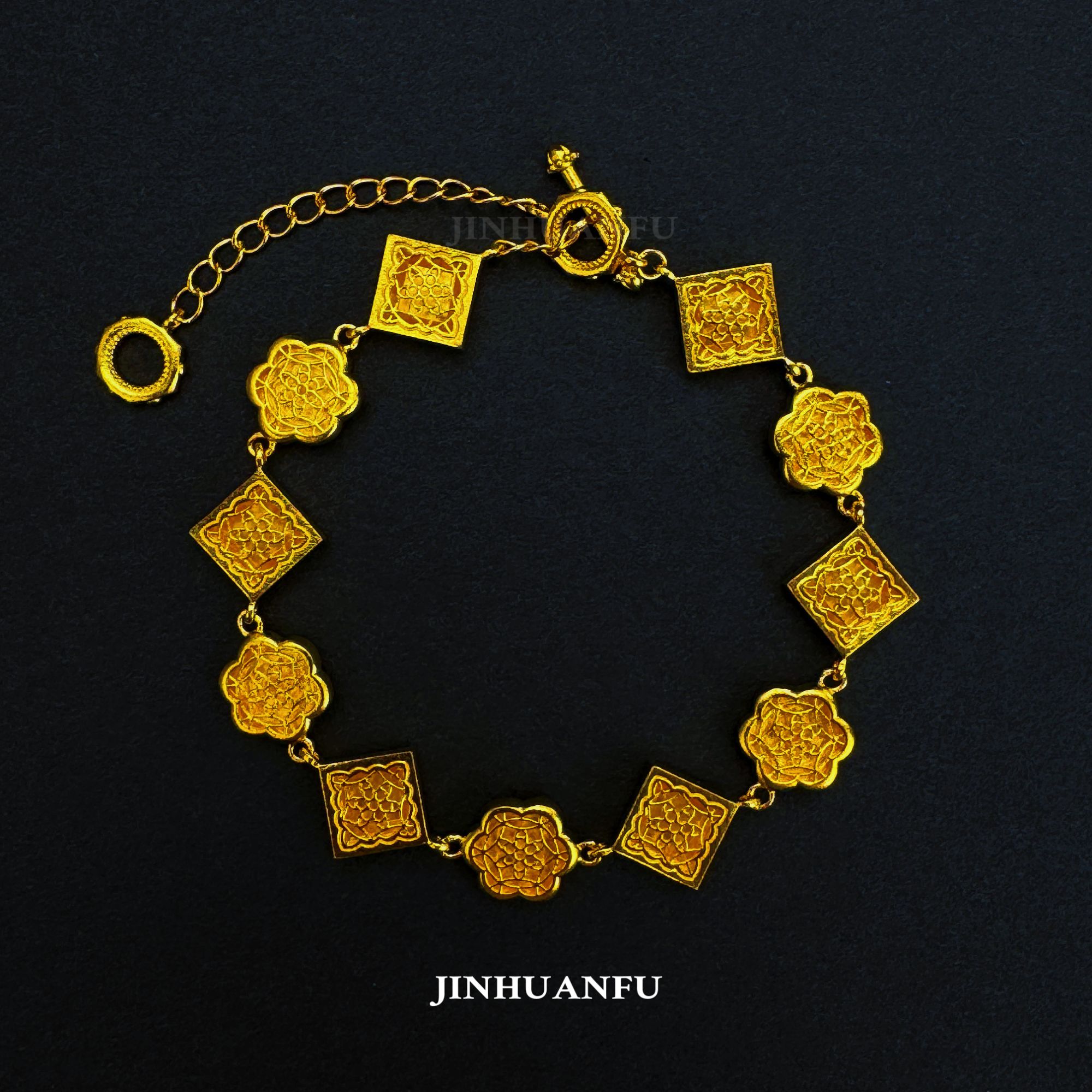 足银手链 足银手链 足银手链 盛世华彩手链 厚包工艺 时尚新款