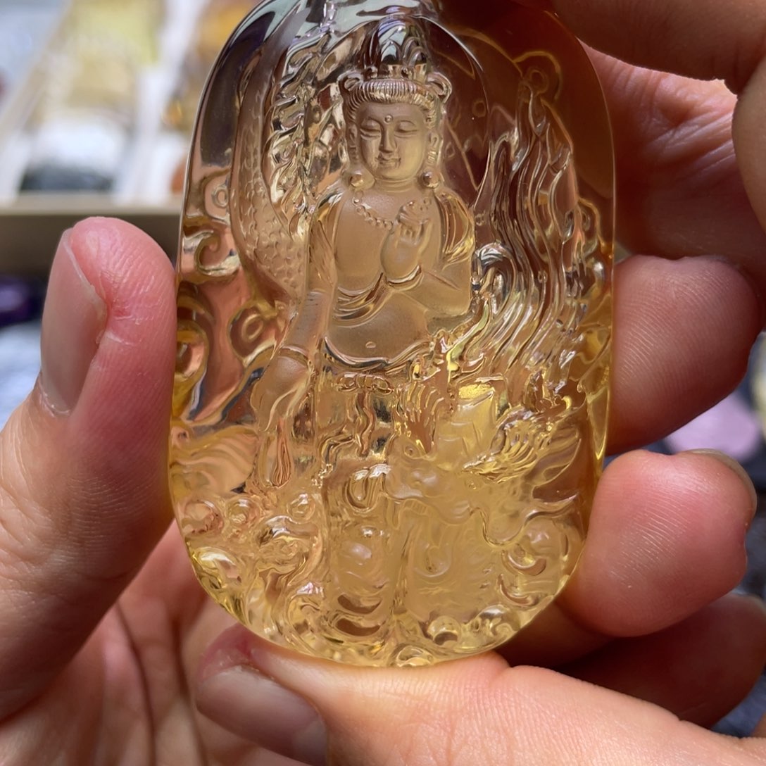 水晶颈饰未镶嵌定制