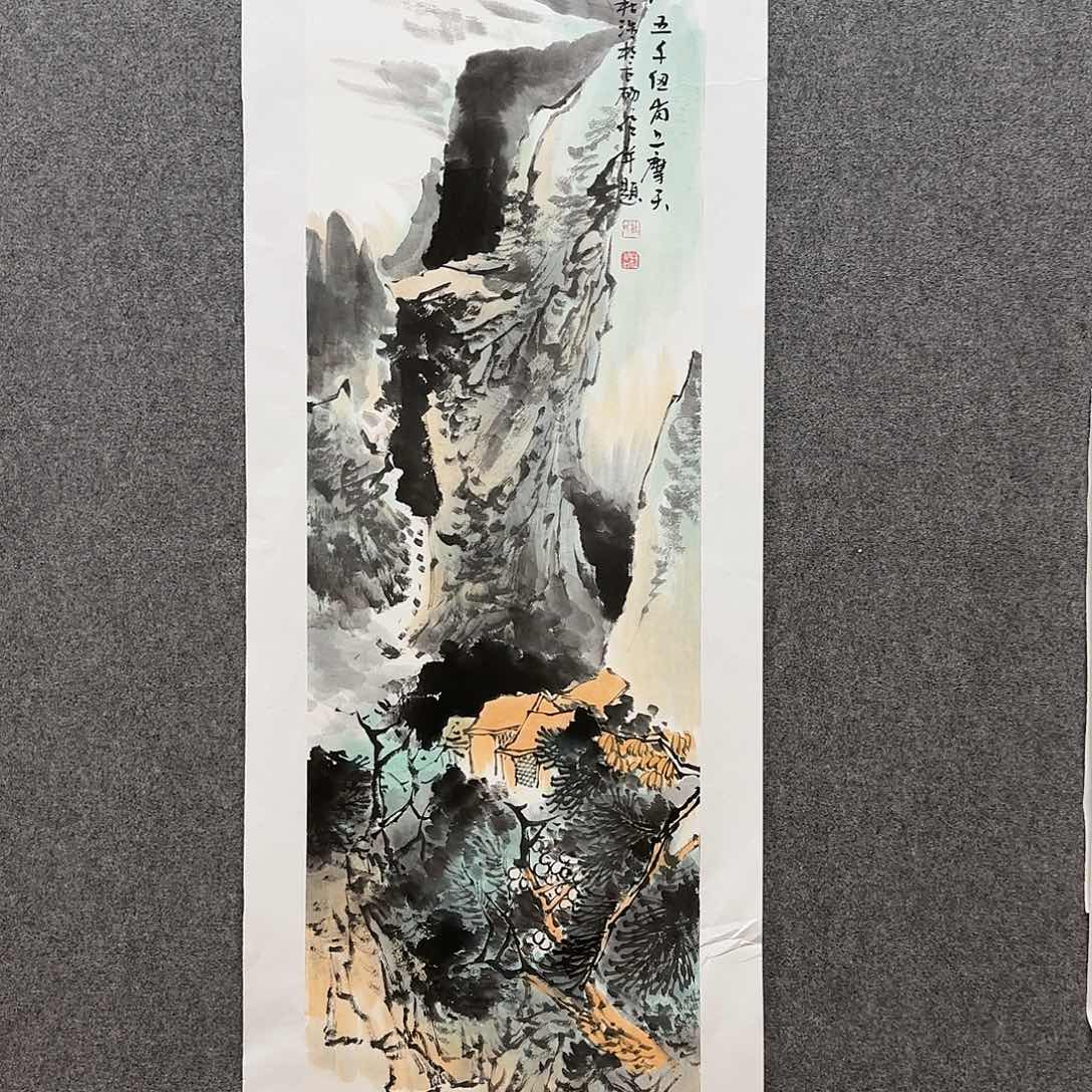 国画杜浩老师手绘作品