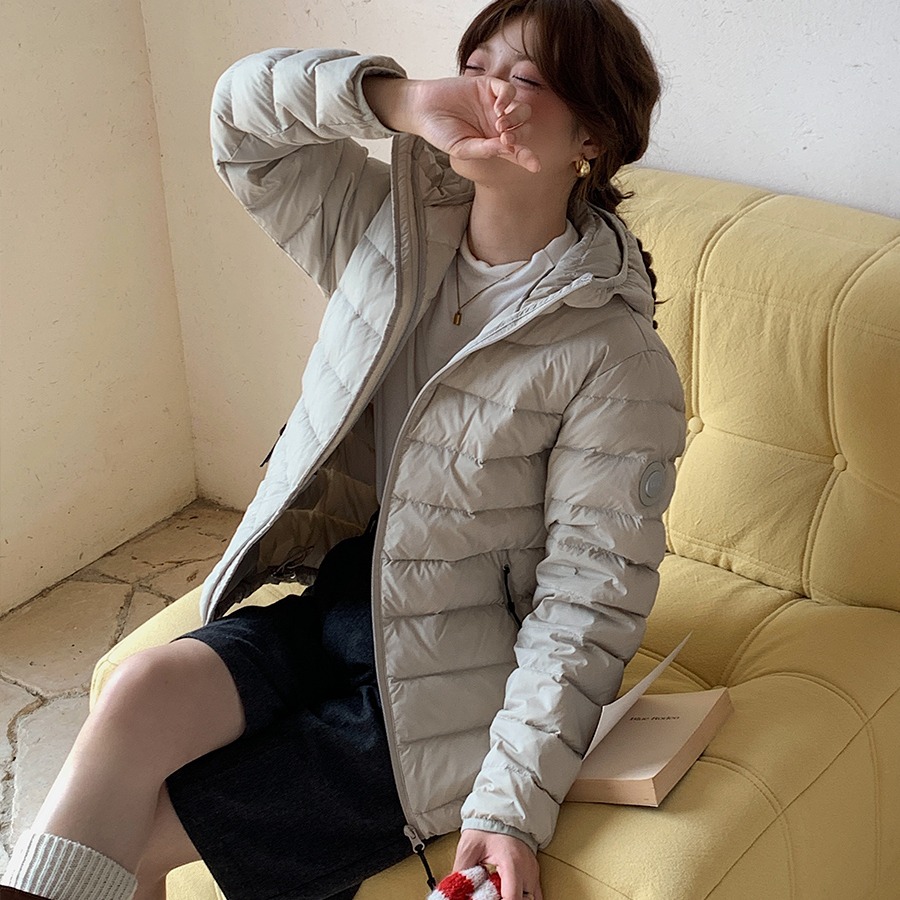 樱子oni排骨棉服女短款轻薄2025年新款韩版休闲秋冬季连帽外套潮