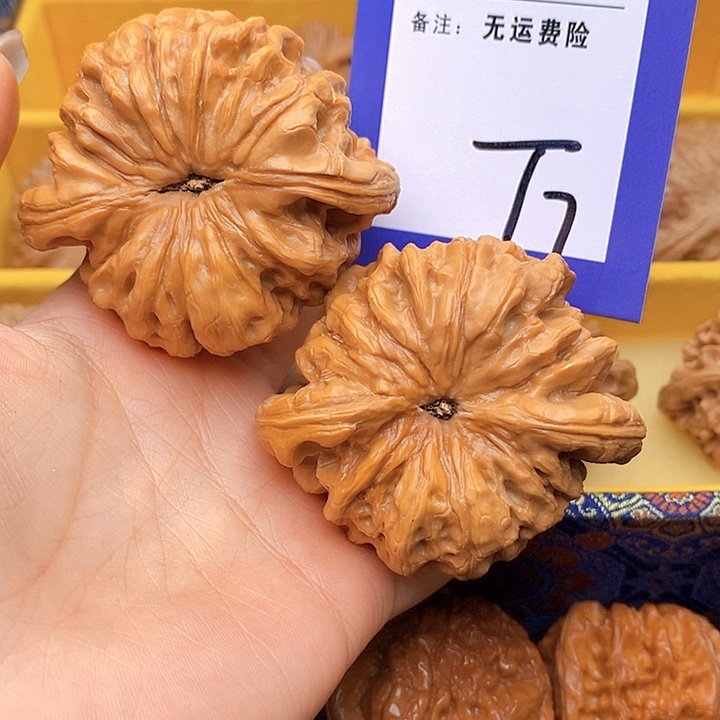 饭***蛋把件文玩核桃文玩核桃龙鼎7