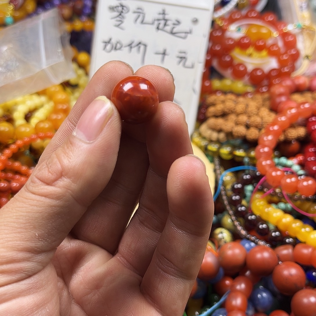 大***虫玛瑙/玉髓未镶嵌颈饰55022