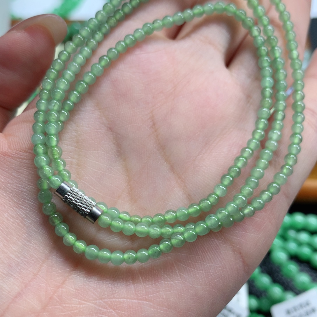 翡翠未镶嵌手链翡翠