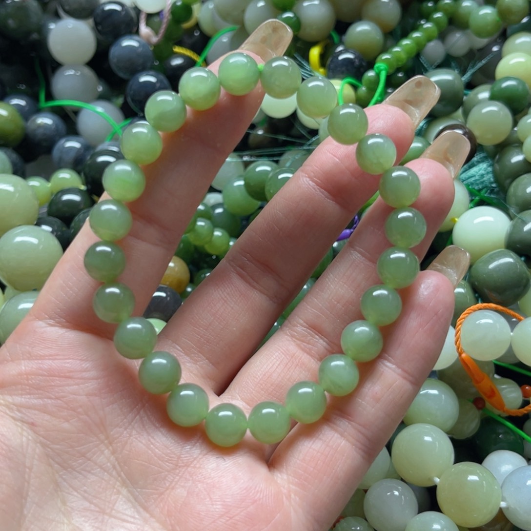 和田玉手链未镶嵌