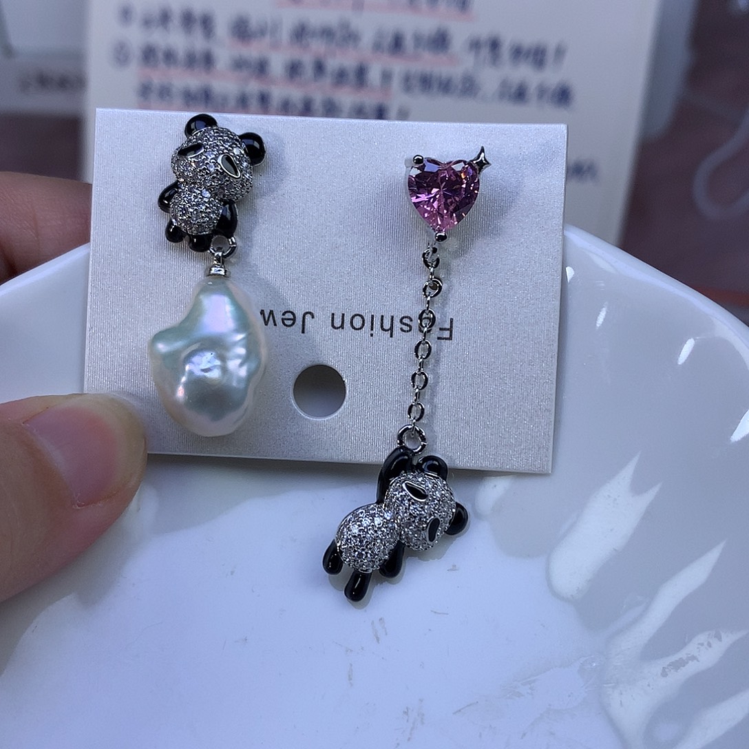 非金属合金福利耳饰4637