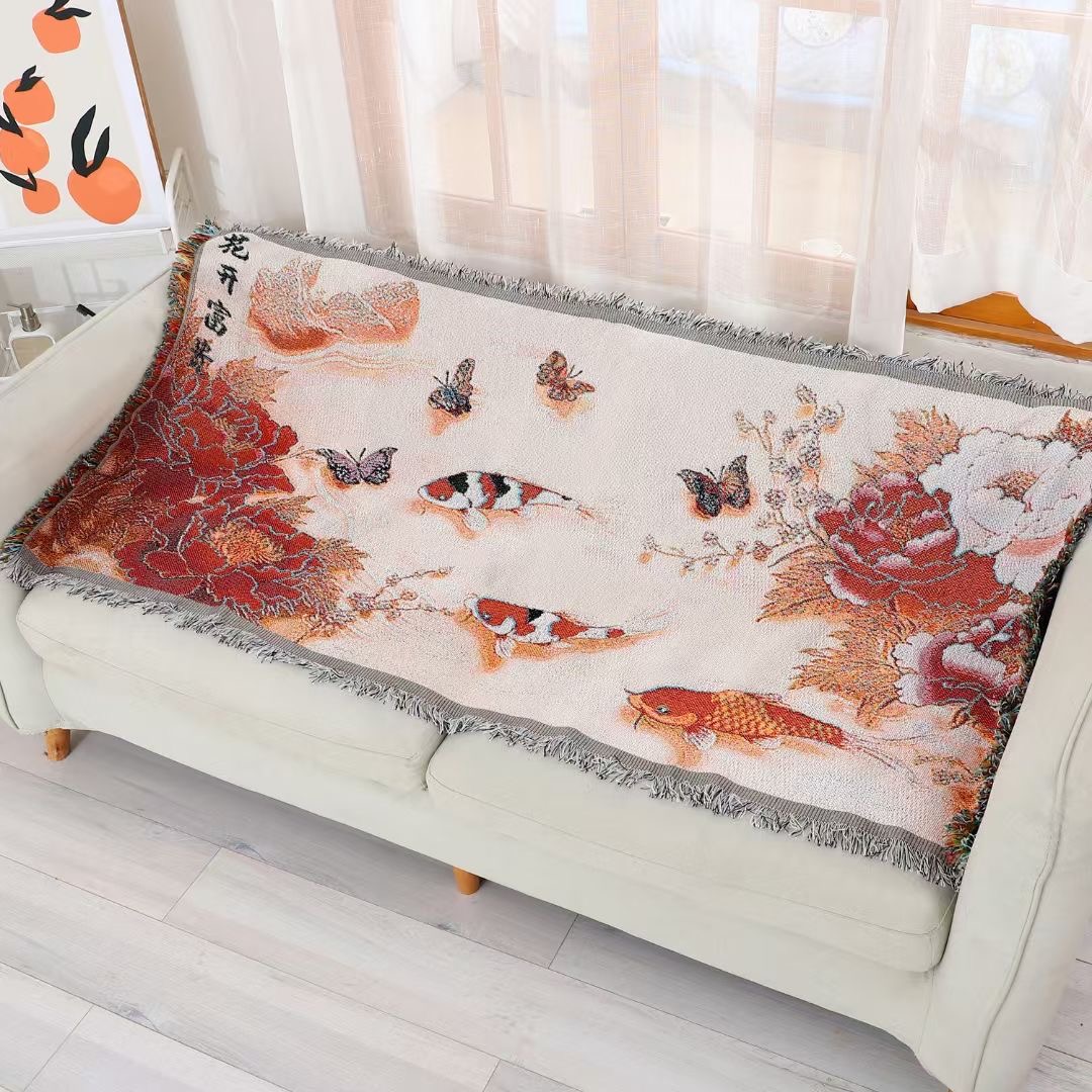 沙发巾90x170 ±5编织提花