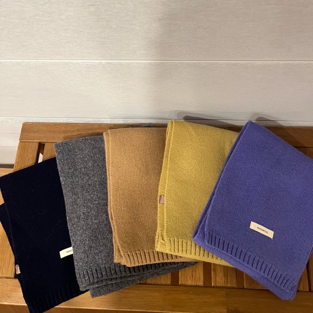 韩系加厚彩色围巾