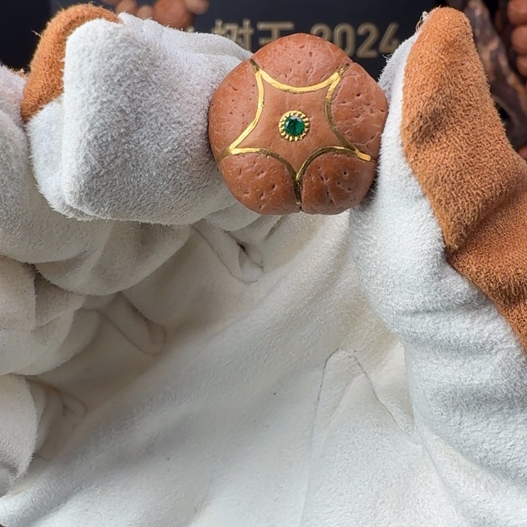 吊坠凤眼菩提镶嵌五星