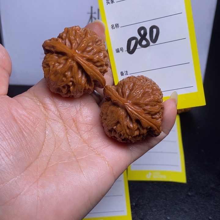 文玩核桃吊坠苏*军080/40宫灯色差福利