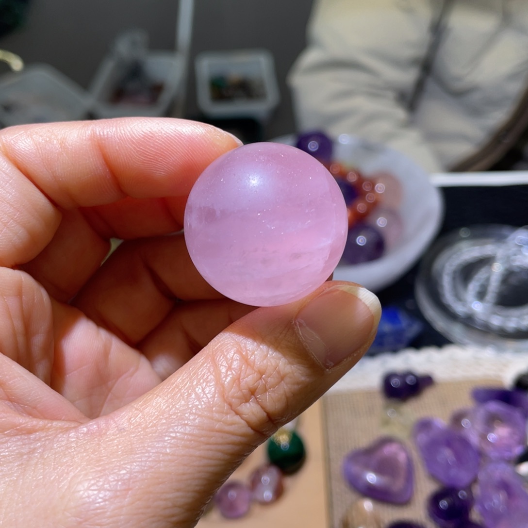 珠宝半成品未镶嵌水晶磨沙珠