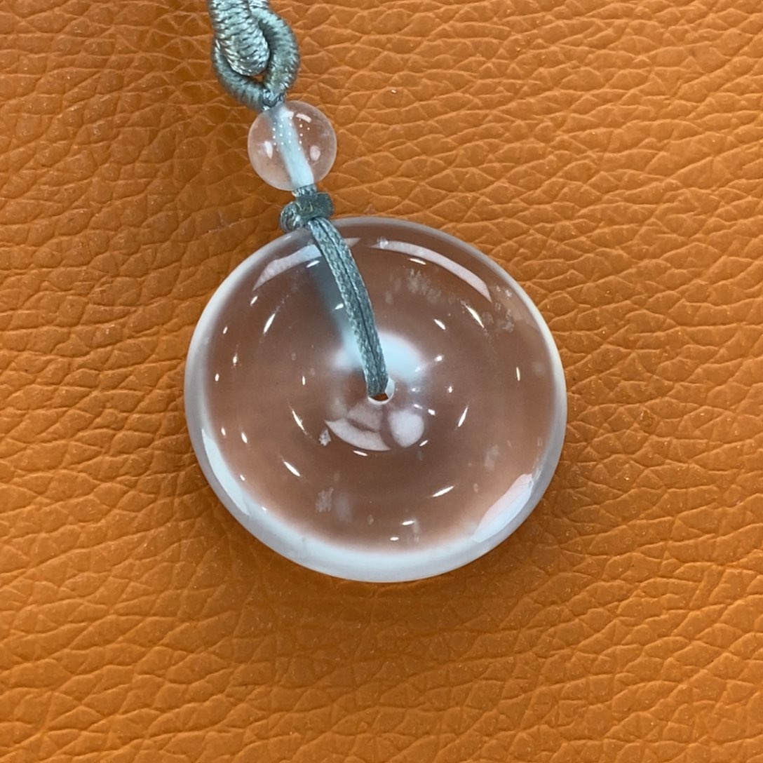 石英质玉吊坠(不含链)未镶嵌你****筷