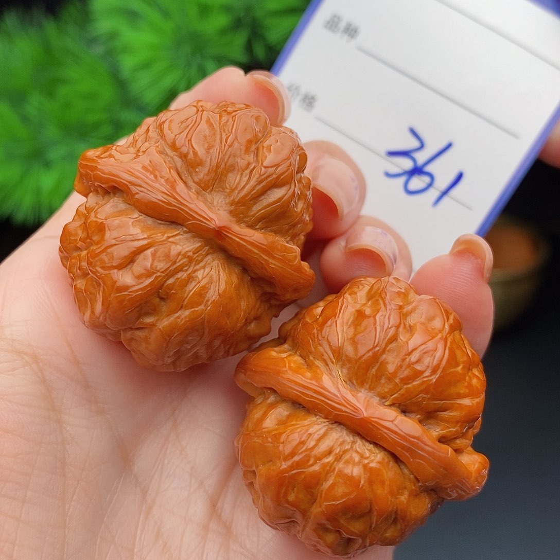 文玩核桃把件37蛤蟆头361