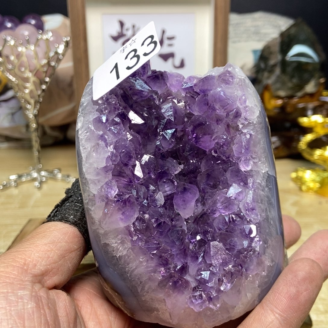 未镶嵌紫晶大型摆件（非配饰）