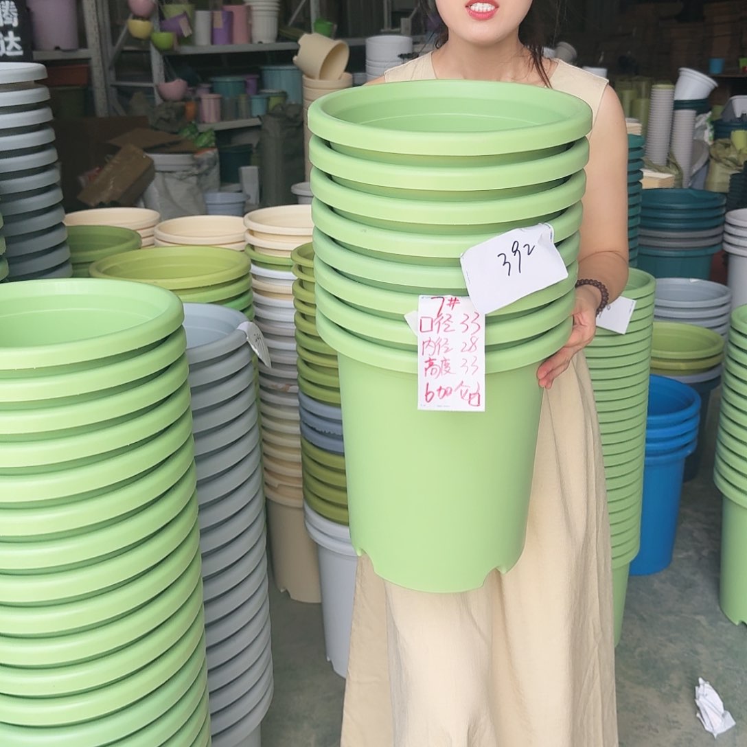 编号392-6个微瑕7号盆