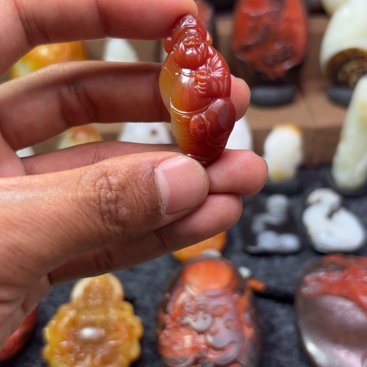 和田玉未镶嵌项链和田玉吊坠