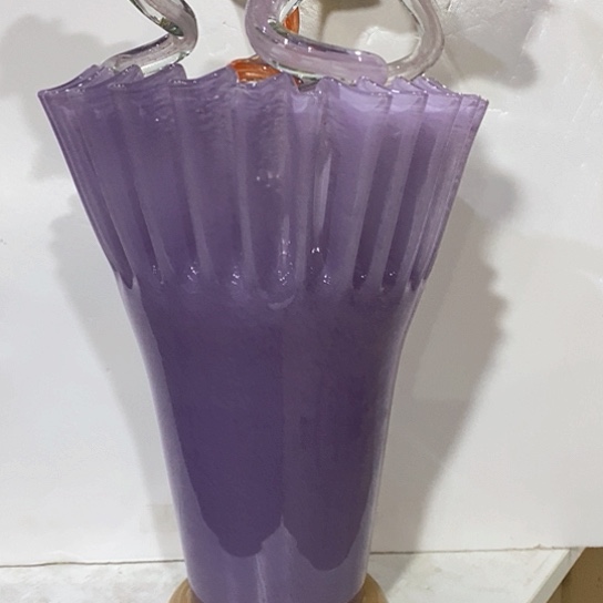 琉璃高度31厘米折纸花瓶