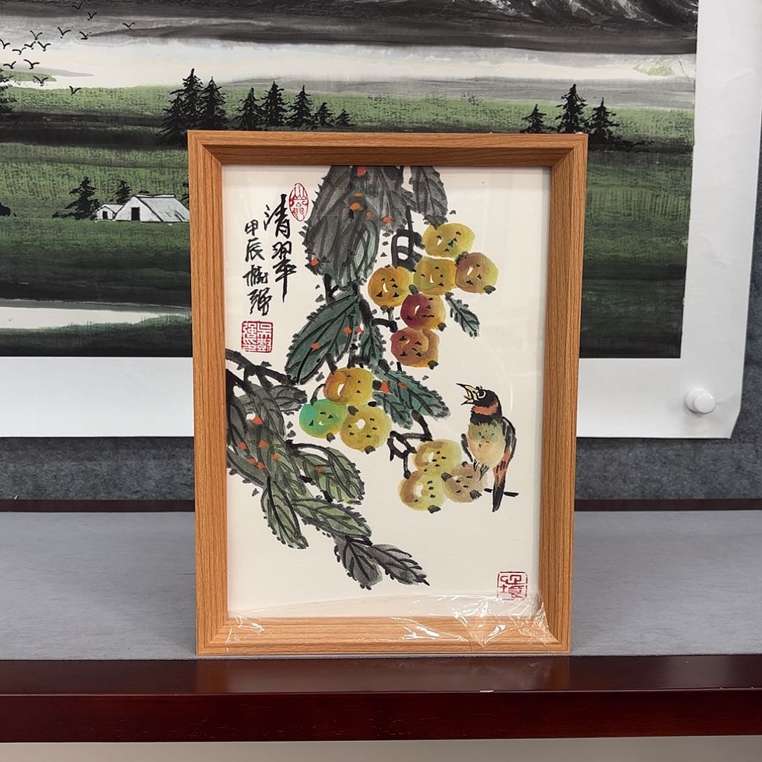 国画亲笔手绘原创