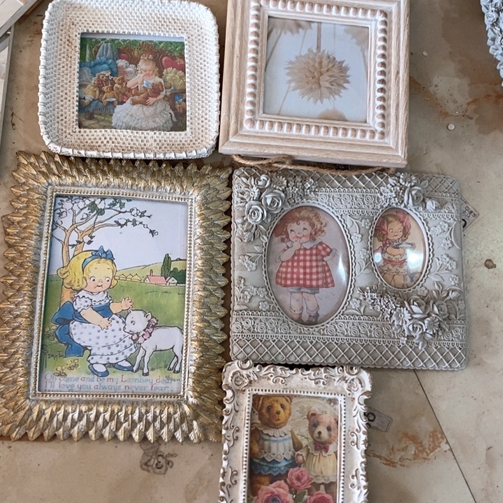 人造板五个相框五个相框