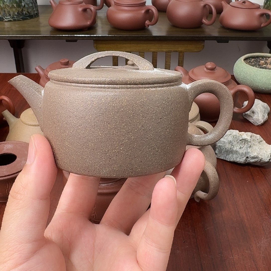 紫砂茶壶180cc降坡泥汉瓦