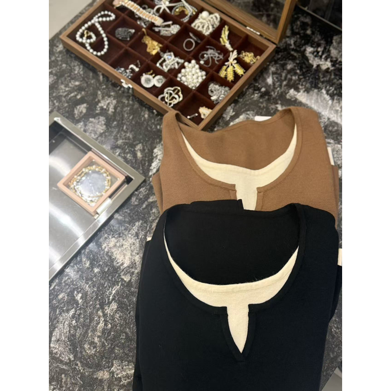 LXD定制不支持7天无理由退换货大码宽松针织上衣22595