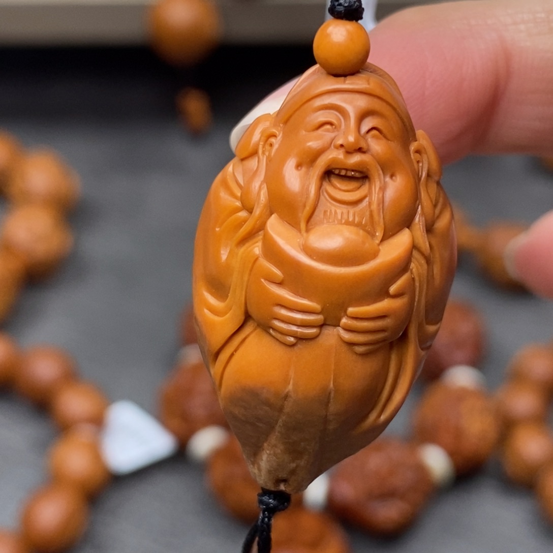 橄榄核手串/手链包衣财神单子