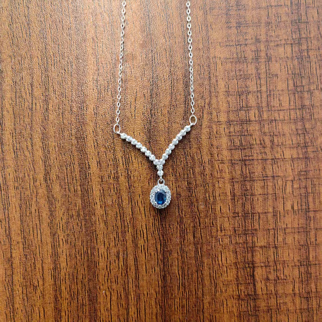 JSLBX0252-蓝宝石项链