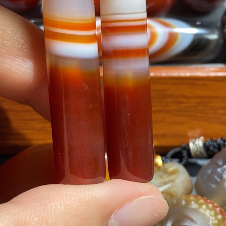 玛瑙/玉髓合金颈饰