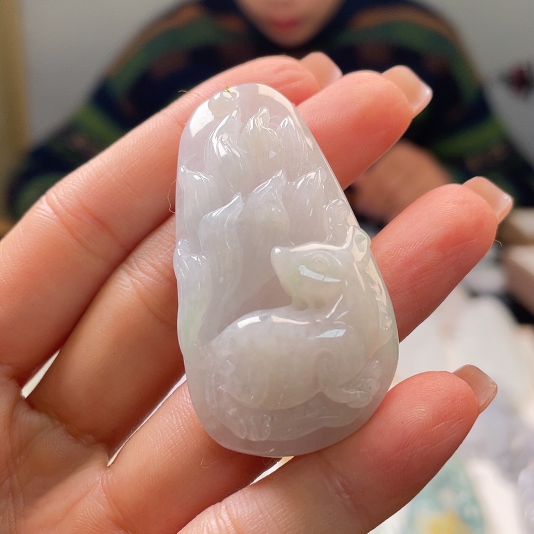 翡翠吊坠(不含链)未镶嵌