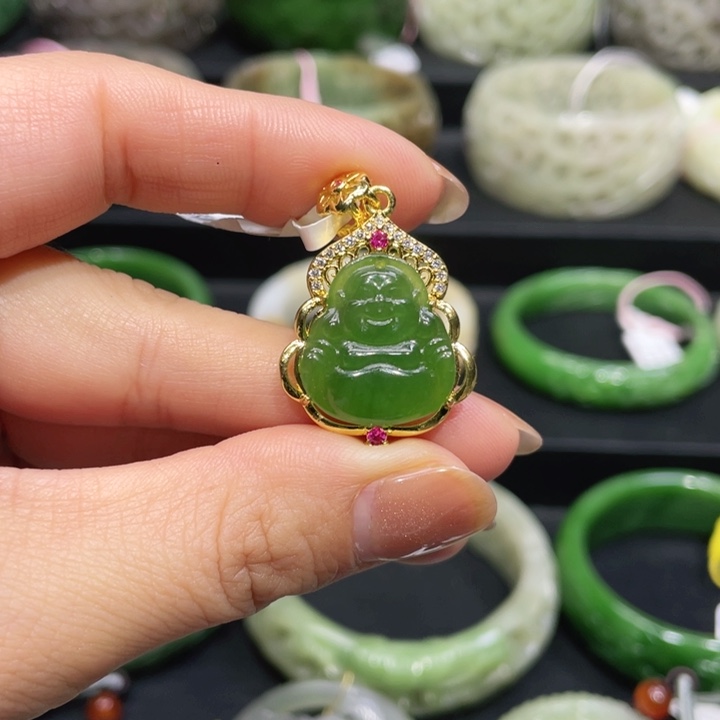 和田玉吊坠未镶嵌