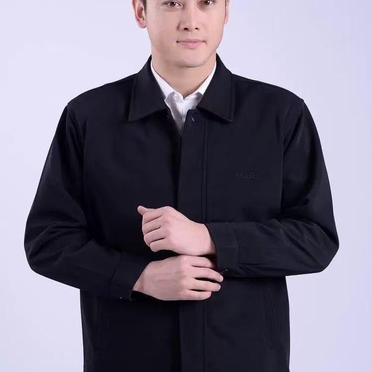 中老年，休闲，商务男装长袖，上衣翻领款，以直播间为主，盲拍不发货，