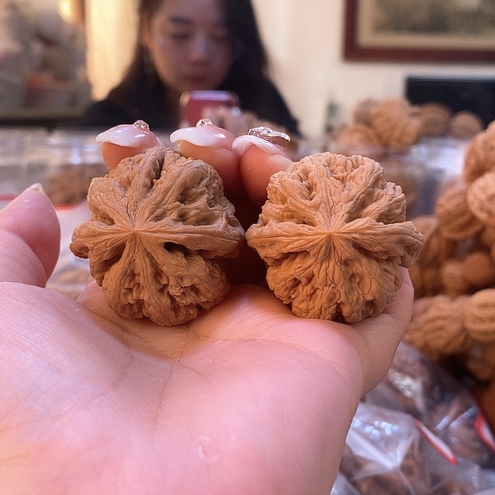 文玩核桃吊坠38大粗筋修尖了