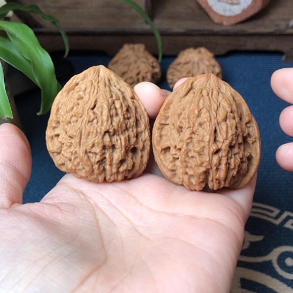 【闪购商品】文玩核桃把件涿鹿南疆石