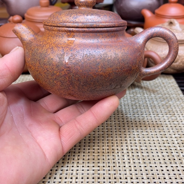 紫砂茶壶仿古还原烧