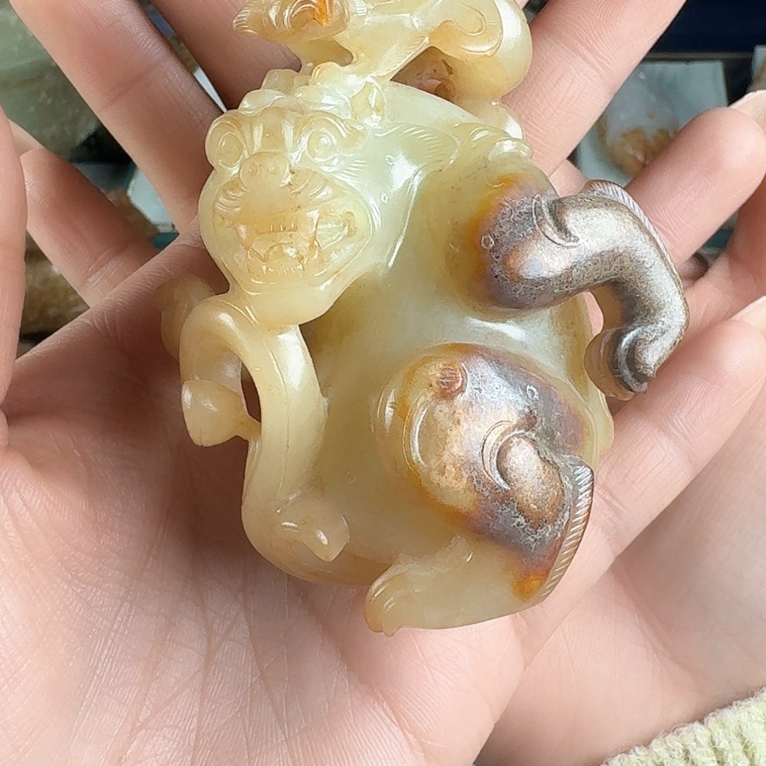 和田玉颈饰未镶嵌用****9