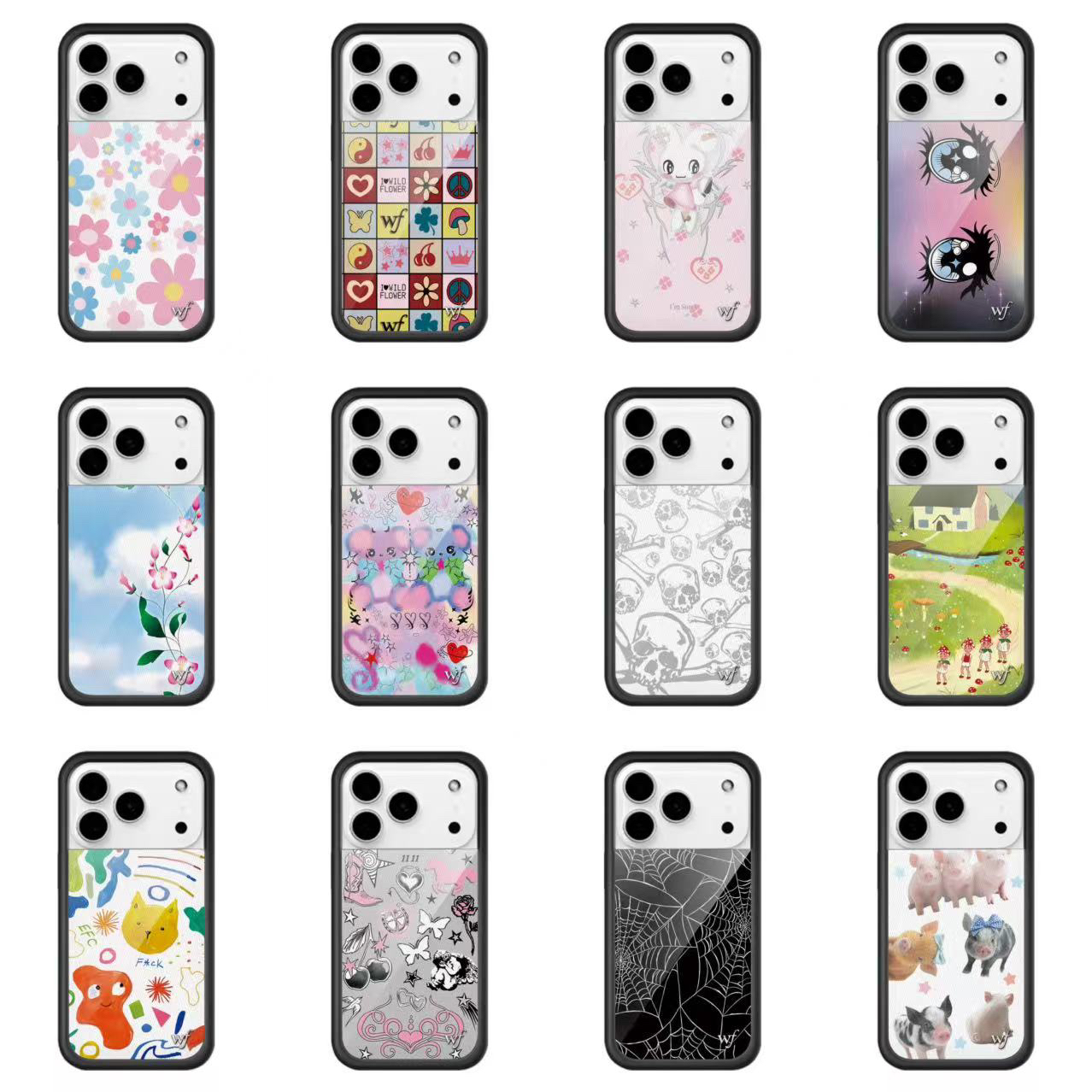 【WF新款亚克力系列】适用于苹果17pro壳子壳iphone16pro Max手机壳