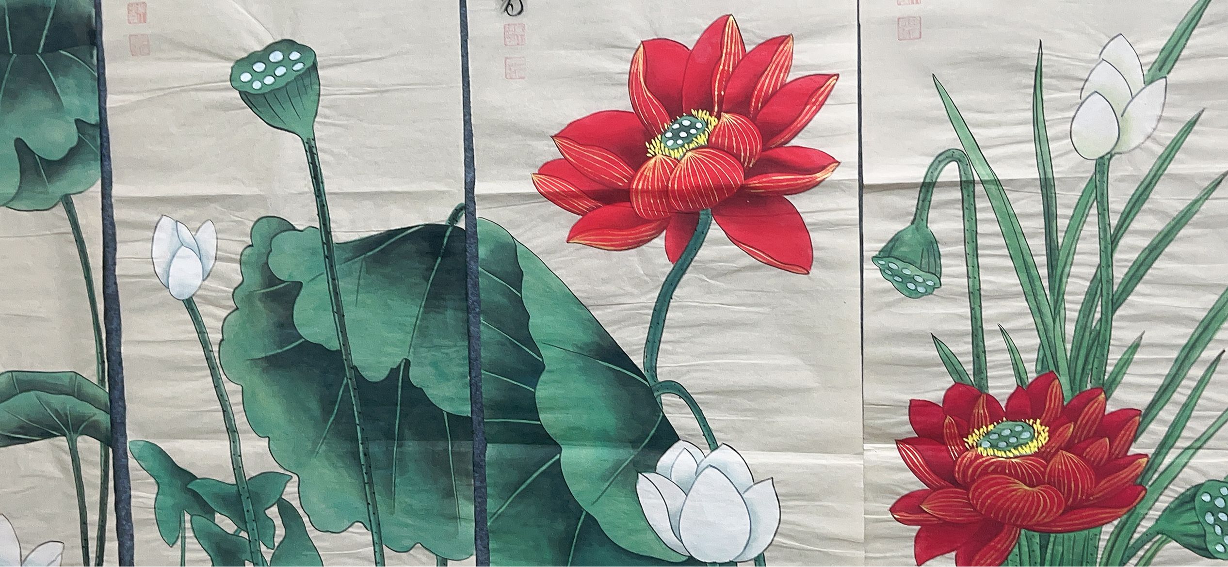 【星苒】精品四条屏装饰画通用链接