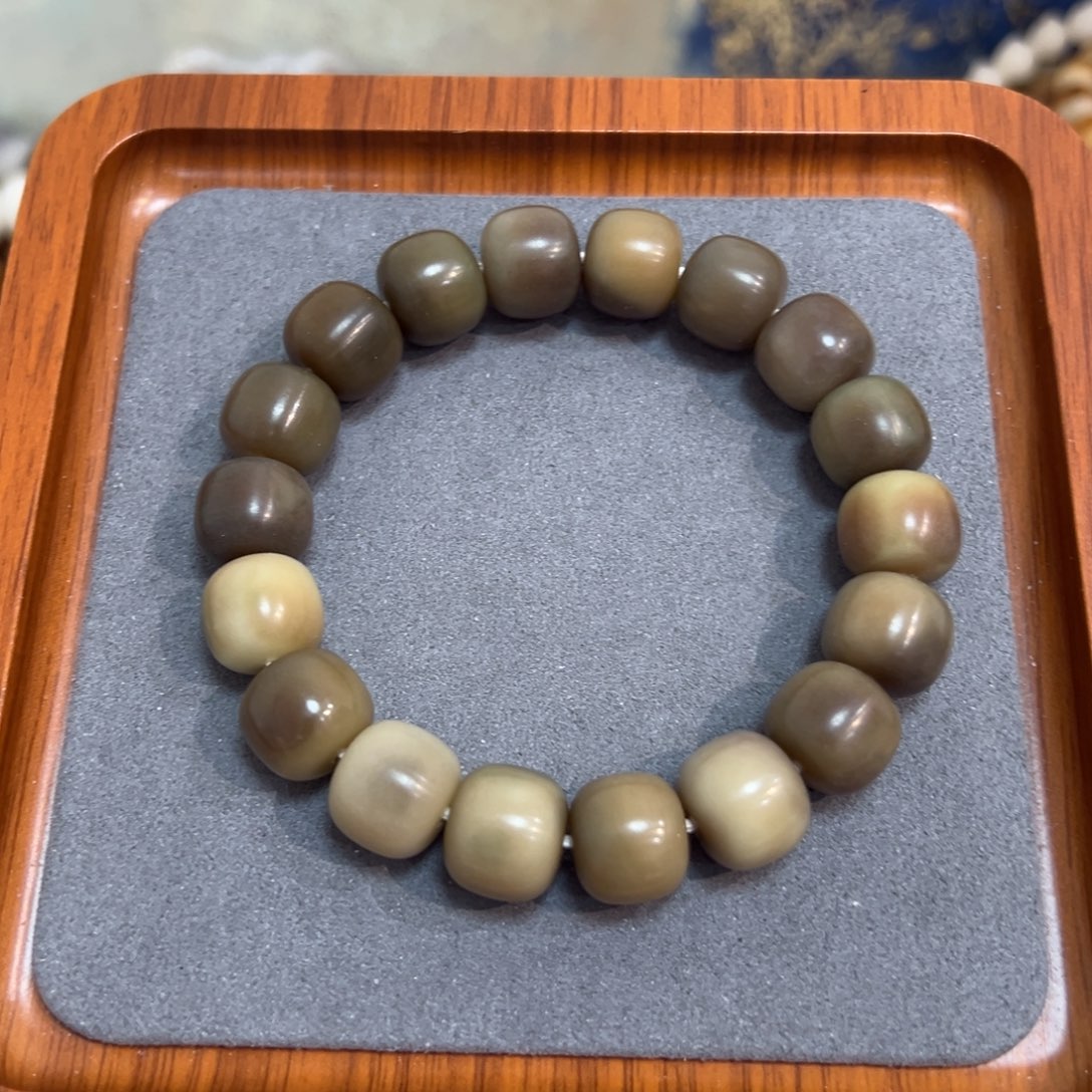 菩提根/象牙果吊坠原色桶卡14微瑕