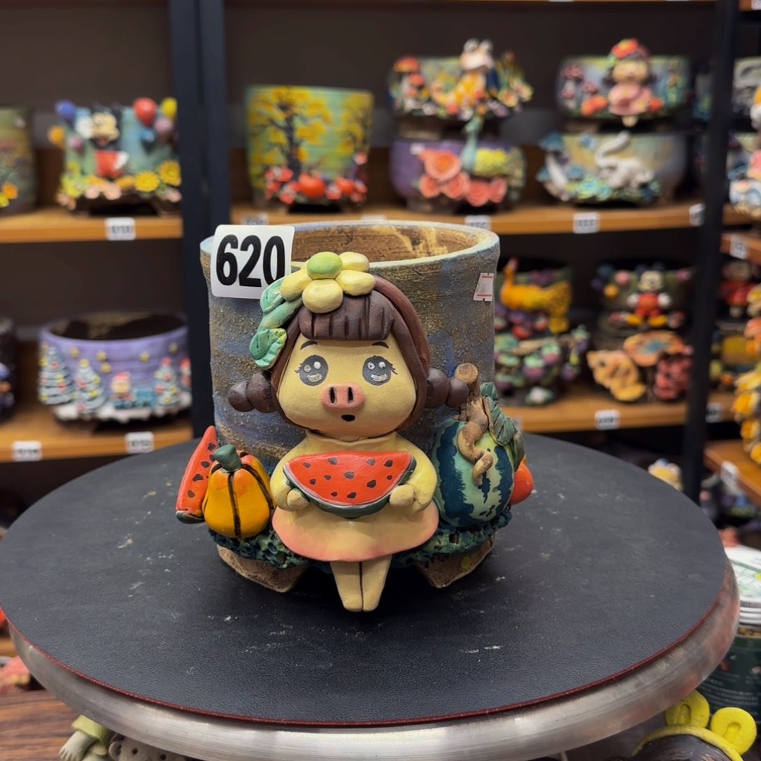 【闪购商品】粗陶手捏