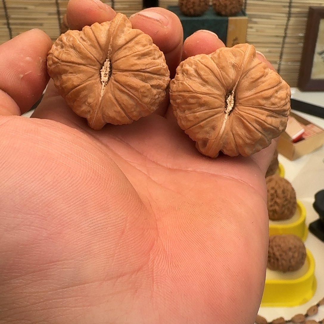 把件文玩核桃42全品南瓜墩