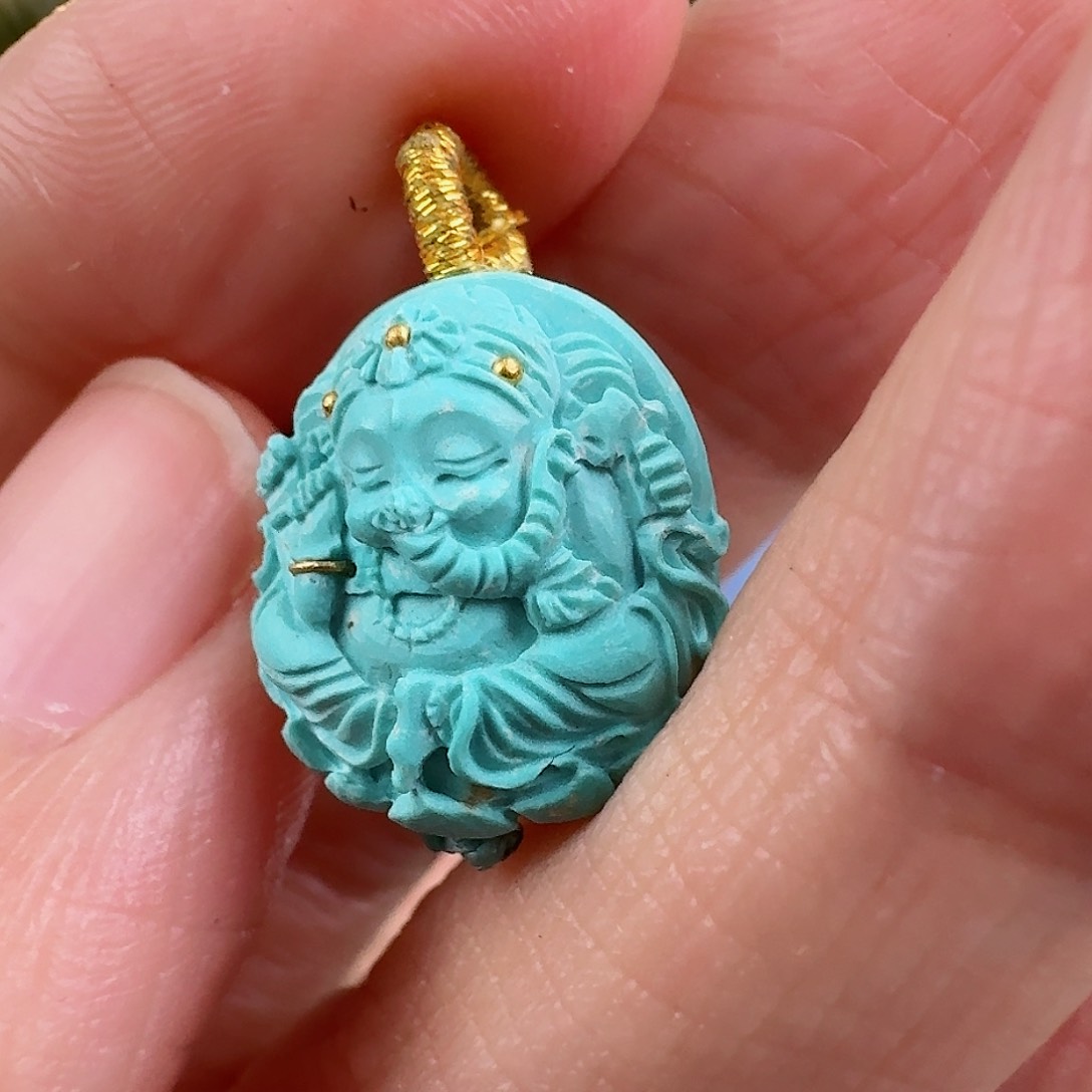 绿松石珠宝奇石未镶嵌