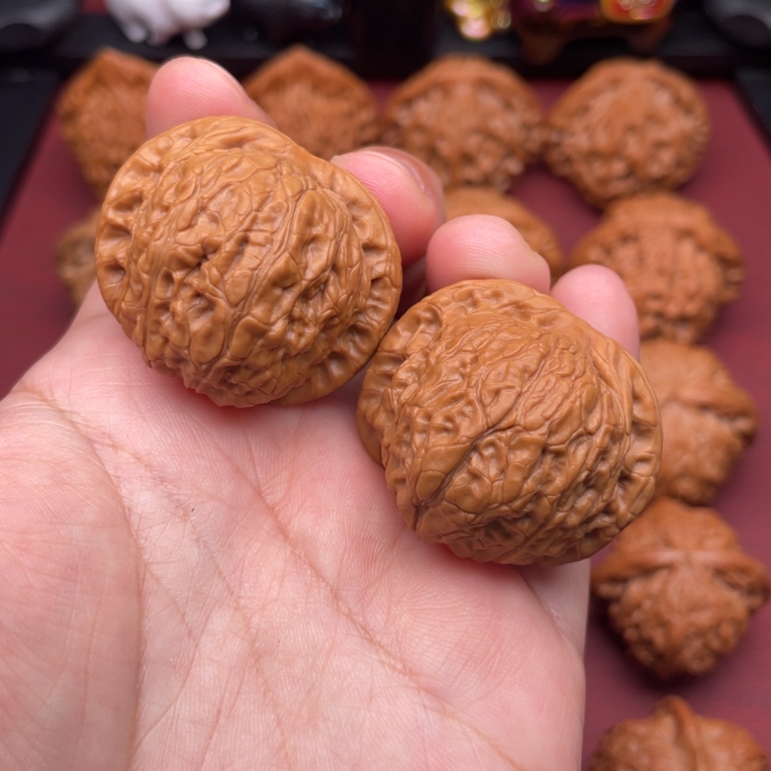 文玩核桃把件全品无修37乾隆磨