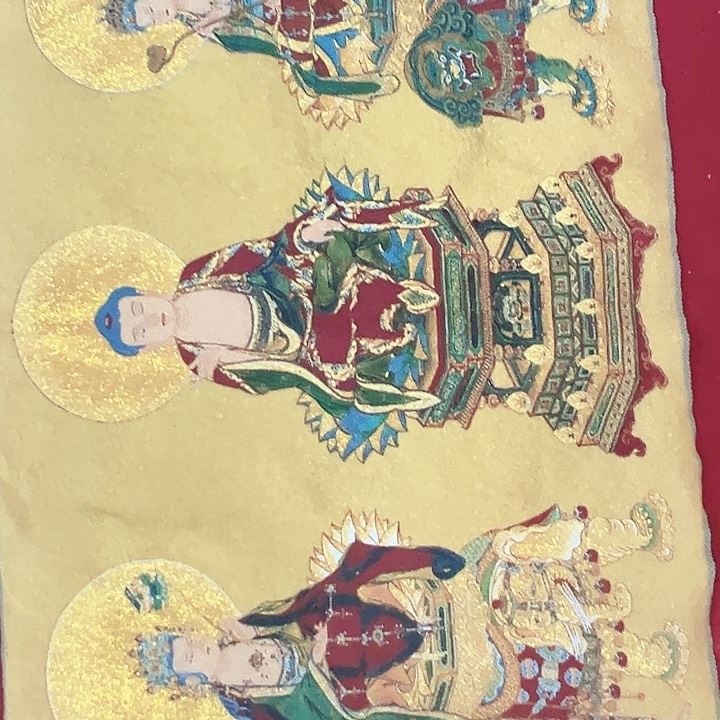 国画新年快乐纯手工纯手绘