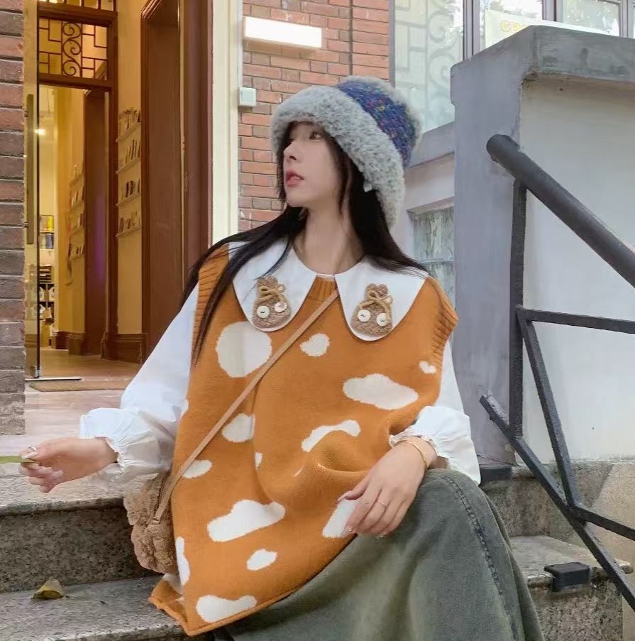 （701-800）2025新款网红时尚秋冬大版冬季韩版ins毛衣气质上衣针织