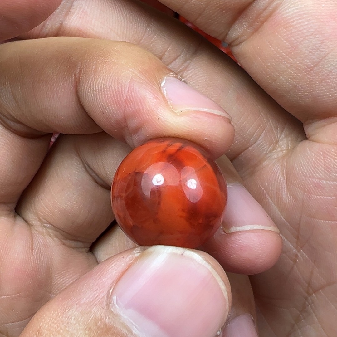 南红玛瑙未镶嵌珠子
