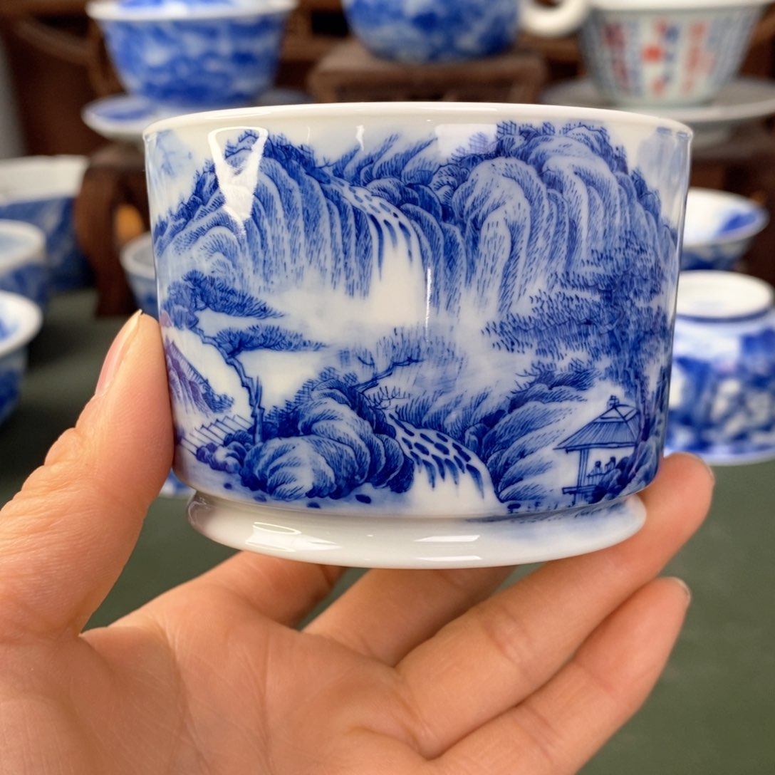 杯景德镇陶瓷手工手绘