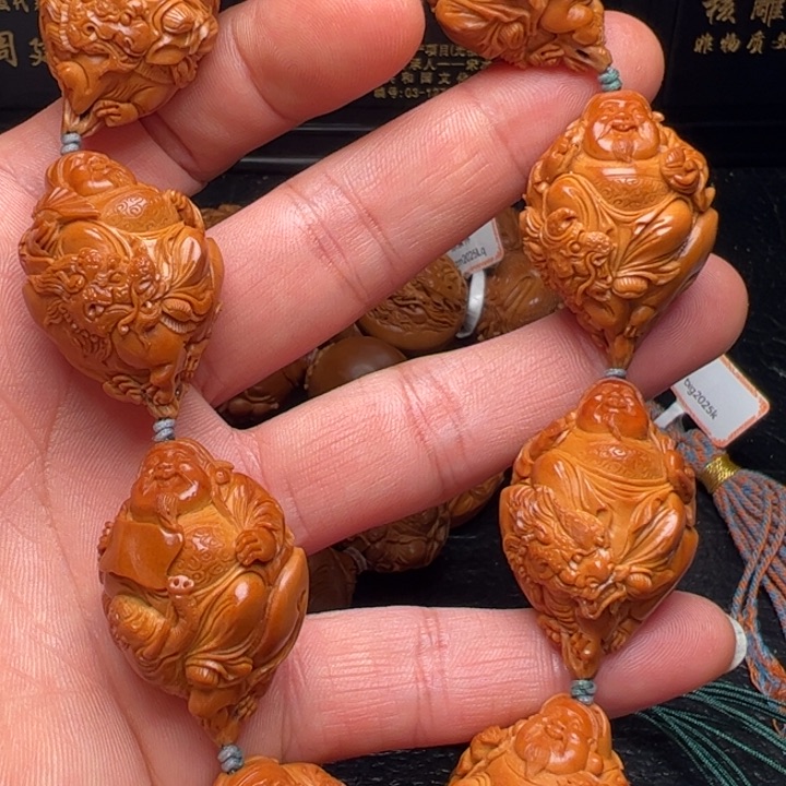 手串/手链橄榄核骑兽财神