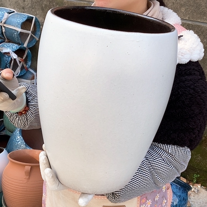 紫砂花盆正品口23高33