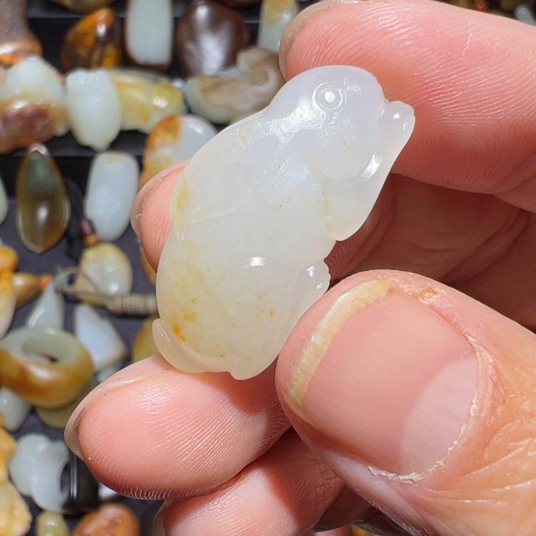 和田玉吊坠(不含链)未镶嵌